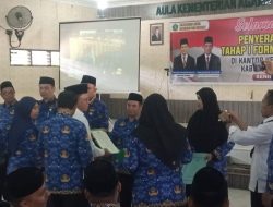Kakan Kemenag Deli Serdang : Tidak Ada Pungli Penyerahan SK PPPK.