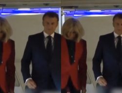 Jelang ke RI, Presiden Macron Tetiba Viral di Medsos usai Diduga Cekcok dengan Istrinya
