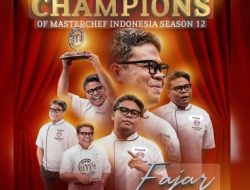 Fajar Dinobatkan Sebagai Juara MasterChef Indonesia Season 12 2025, Kalahkan Hovit Dibabak Grand Final