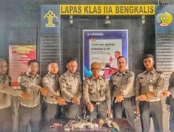 Lapas Bengkalis Gempar! Pesta Sabu Dikuak Saat Razia Dadakan