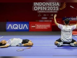Sabar/Reza Lolos ke Final Ganda Putra Indonesia Open 2025
