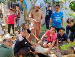 Penyembelihan Hewan Qurban Berjalan Lancar di Medan Marelan