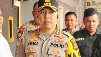 Tim RAGA Polresta Pekanbaru Kawal Ketat Malam Takbiran Idul Adha 1446 H