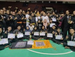 PSHT Inhil Raih Juara Umum di Kejuaraan Pencak Silat Nasional 2025