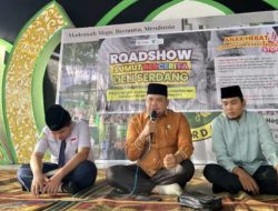 MTsN 2 Deli Serdang Tuan Rumah Roadshow Sumut Bercerita, Sekaligus Kumpulkan Donasi Kemanusiaan Untuk Palestina.