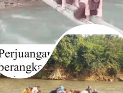 Masih Banyak Pelajar Harus Menyeberang Jembatan Bambu dan Rakit, Warga Pertanyakan Perhatian Pemerintah