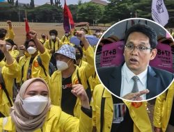 BEM UI Demo di DPR, Usung Tuntutan 17+8 dan Desak Menkeu Purbaya Mundur