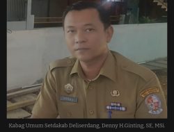 Kabag Umum Dheny Ginting : Anggaran Gorden Rumdis Kepala Daerah Deli Serdang Sudah Sesuai Aturan, Bukan untuk satu rumah tapi tiga rumah.