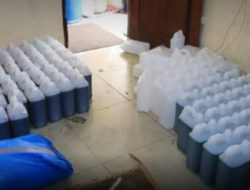 Polres Bekasi Kota Bongkar Pabrik Sabun Cair Palsu Beromzet Rp1 Miliar