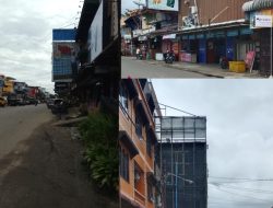 Diduga Kebal Hukum dan Kangkangi Perda, Toko Raja HP Kuasai Trotoar, Pasang Videotron Tanpa Izin