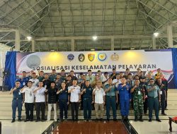 TNI AL dan Stakeholder Maritim Lahewa Gencarkan Sosialisasi Keselamatan Pelayaran Cegah Pelanggaran di Laut