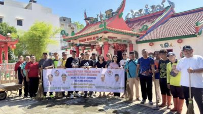FPLA Deli Serdang Laksanakan Bersih Lingkungan Rumah Ibadah Kolaborasi Dengan Bakesbangpol dan Kecamatan Lubuk Pakam