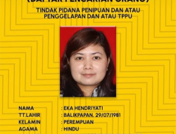 Polres Tangerang Rilis DPO atas Nama Eka Hendriyati dalam Dugaan Kasus Penipuan dan Penggelapan TPPU ‎