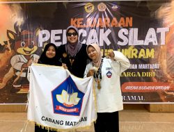 MA Nurul Jannah NWDI Ampenan Raih Medali di Rektor Cup Ajang Kejuaraan Pencak Silat