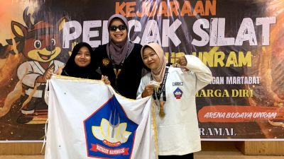 MA Nurul Jannah NWDI Ampenan Raih Medali di Rektor Cup Ajang Kejuaraan Pencak Silat