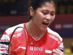 ‎Thalita Tak Terkalahkan, Jadi Pilar Kemenangan di Piala Uber