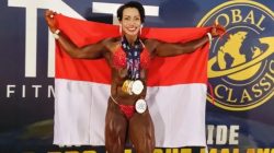‎Hebat! Polwan Asal Maluku Iptu Esterlina Sabet Tiga Medali di Ajang Binaraga Internasional Malaysia