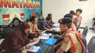 Kwarcab Kota Mataram Menggelar Tahapan Verifikasi Calon Pramuka Garuda