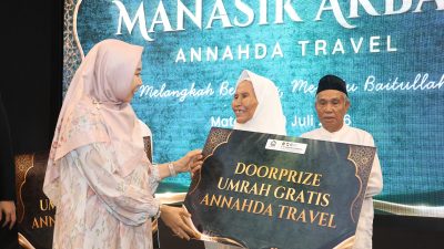 Gelar Manasik Akbar, Annahda Travel Beri Hadiah Umrah Gratis hingga Logam Mulia Kepada Jamaah