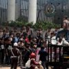 Suasana Memanas, Massa Kembali Geruduk Kejagung Desak Penahanan Eks Jampidsus Febrie Adriansyah