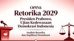 OPINI: Retorika 2029 Presiden Prabowo, Ujian Kedewasaan Demokrasi Indonesia
