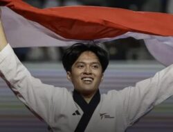 Atlet Taekwondo Indonesia Menyumbang Medali Emas  Bagi Kontingen Merah Putih