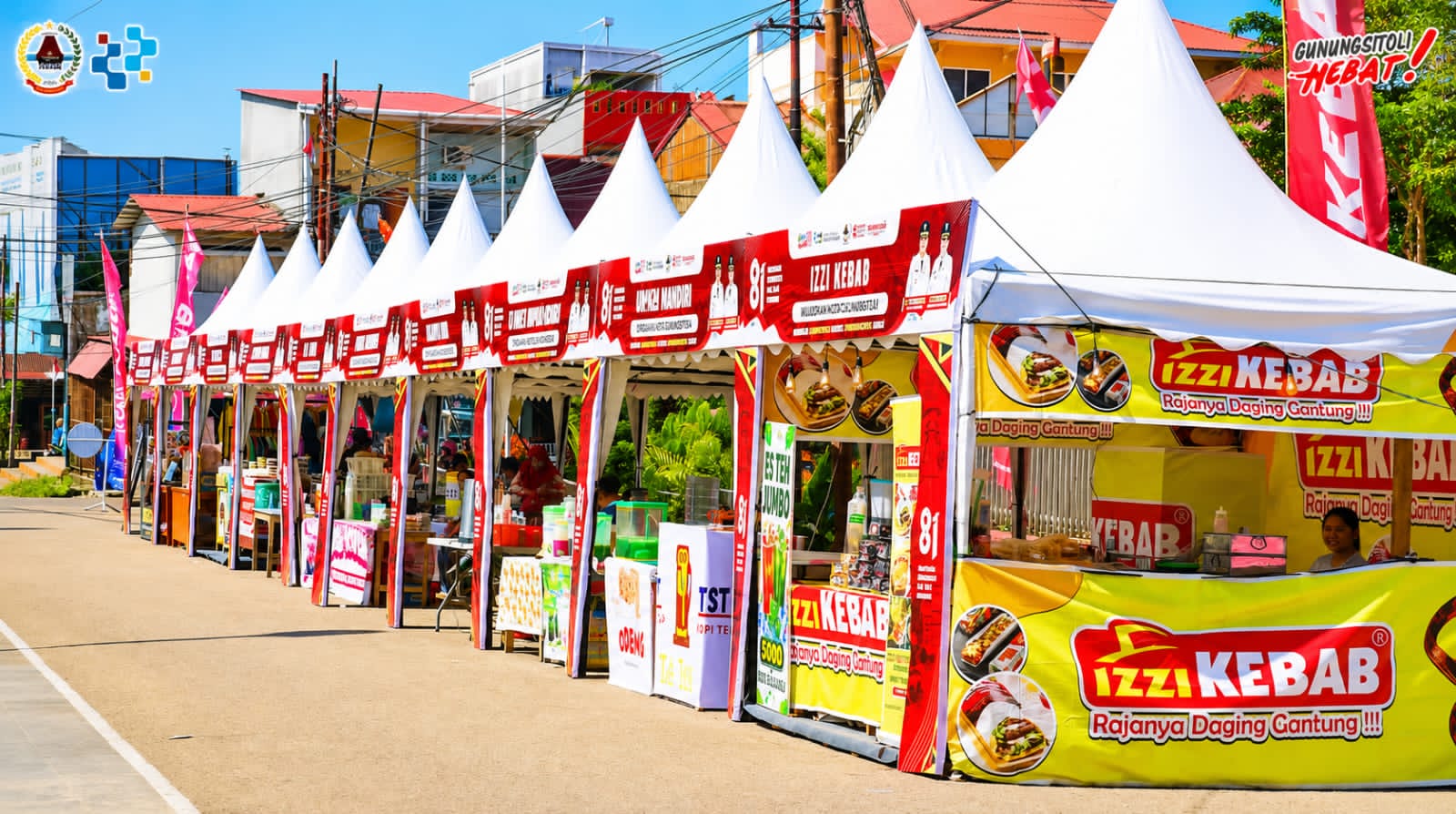Semarak HUT ke-81 RI, 13 Pelaku UMKM Gunungsitoli Pamerkan Produk Lokal di Lapangan Merdeka
