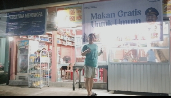 Bobby Nasution Gandeng UMKM Lokal, Program Makan Gratis Digelar di Kedai 52 Gunungsitoli