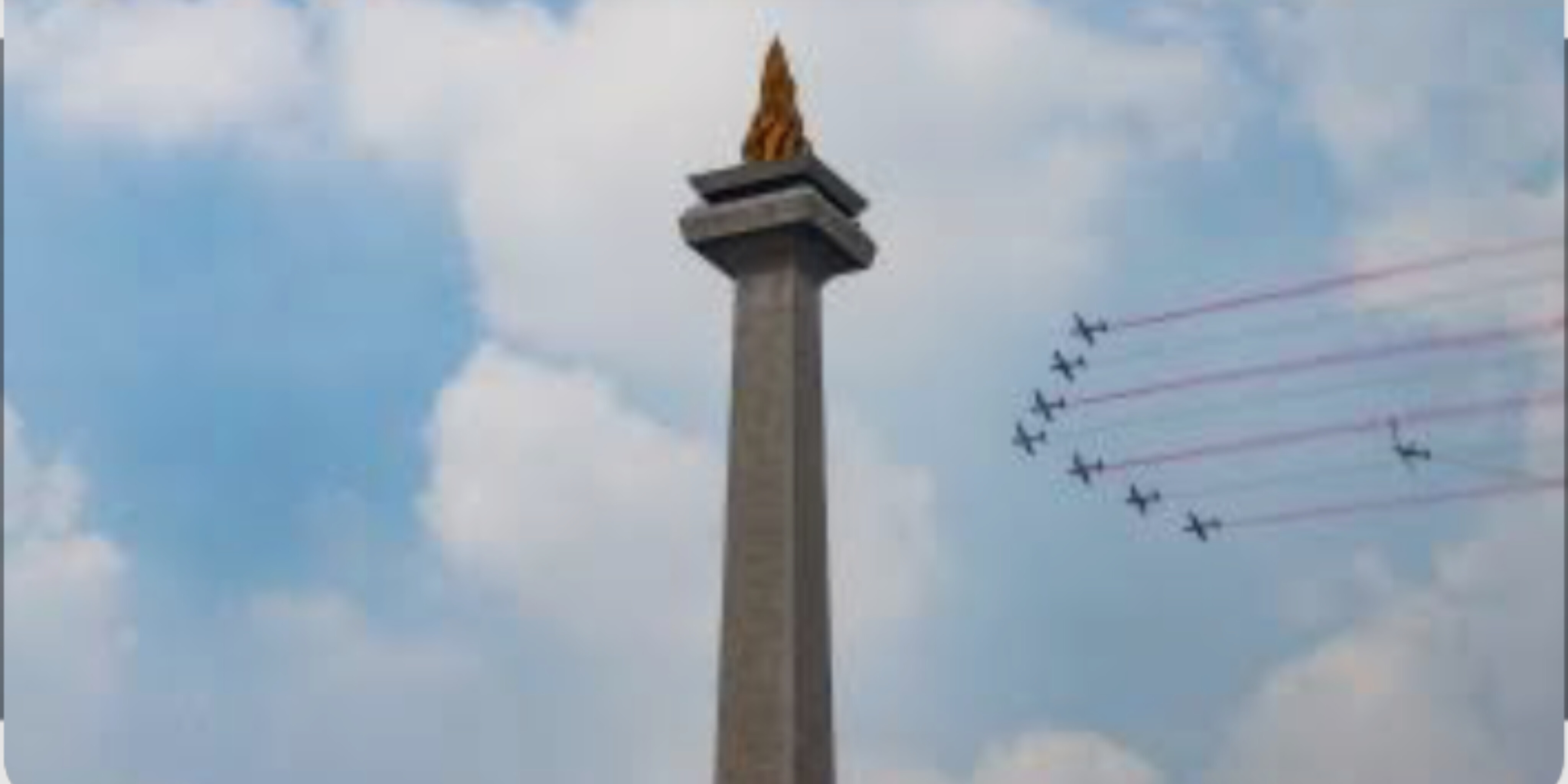 Aksi Spektakuler Sat-81 Kopassus dan Penerjun TNI Hipnotis Ribuan Warga di Monas Pada HUT ke-81 RI