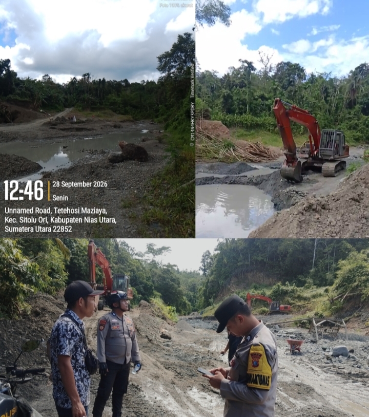 Dugaan Aktivitas Galian C Ilegal di Sungai Bogali Mencuat, AMPERA Nias Siapkan Laporan ke Polda Sumut