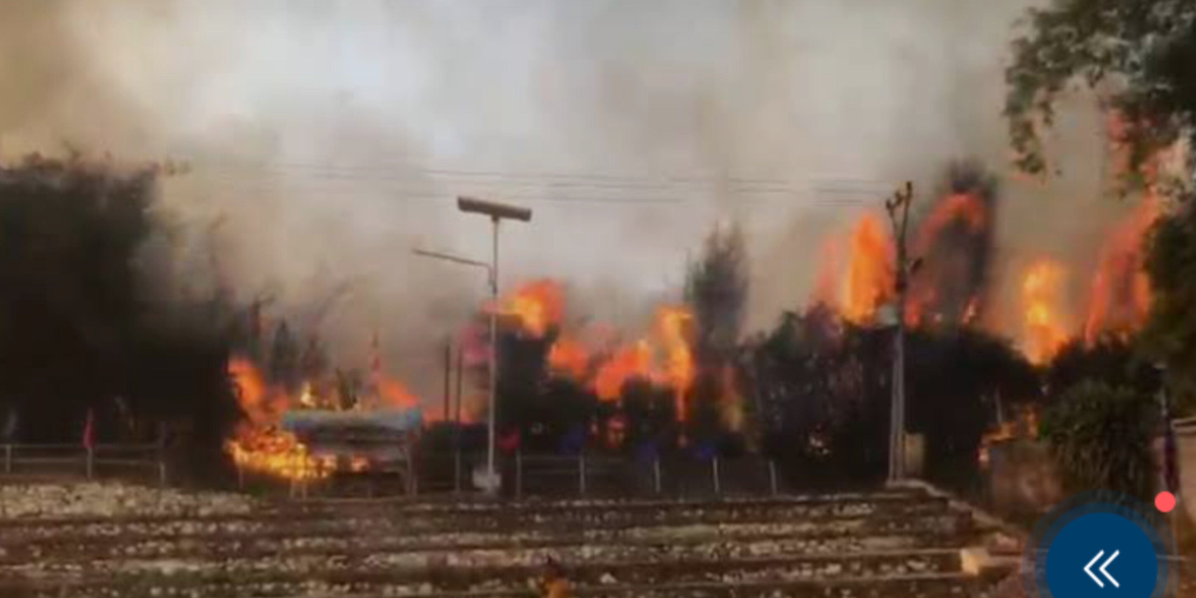 Puluhan Hektare Lahan di Kebon Mangu Cilaku Terbakar, Api Sempat Ancam Permukiman Warga