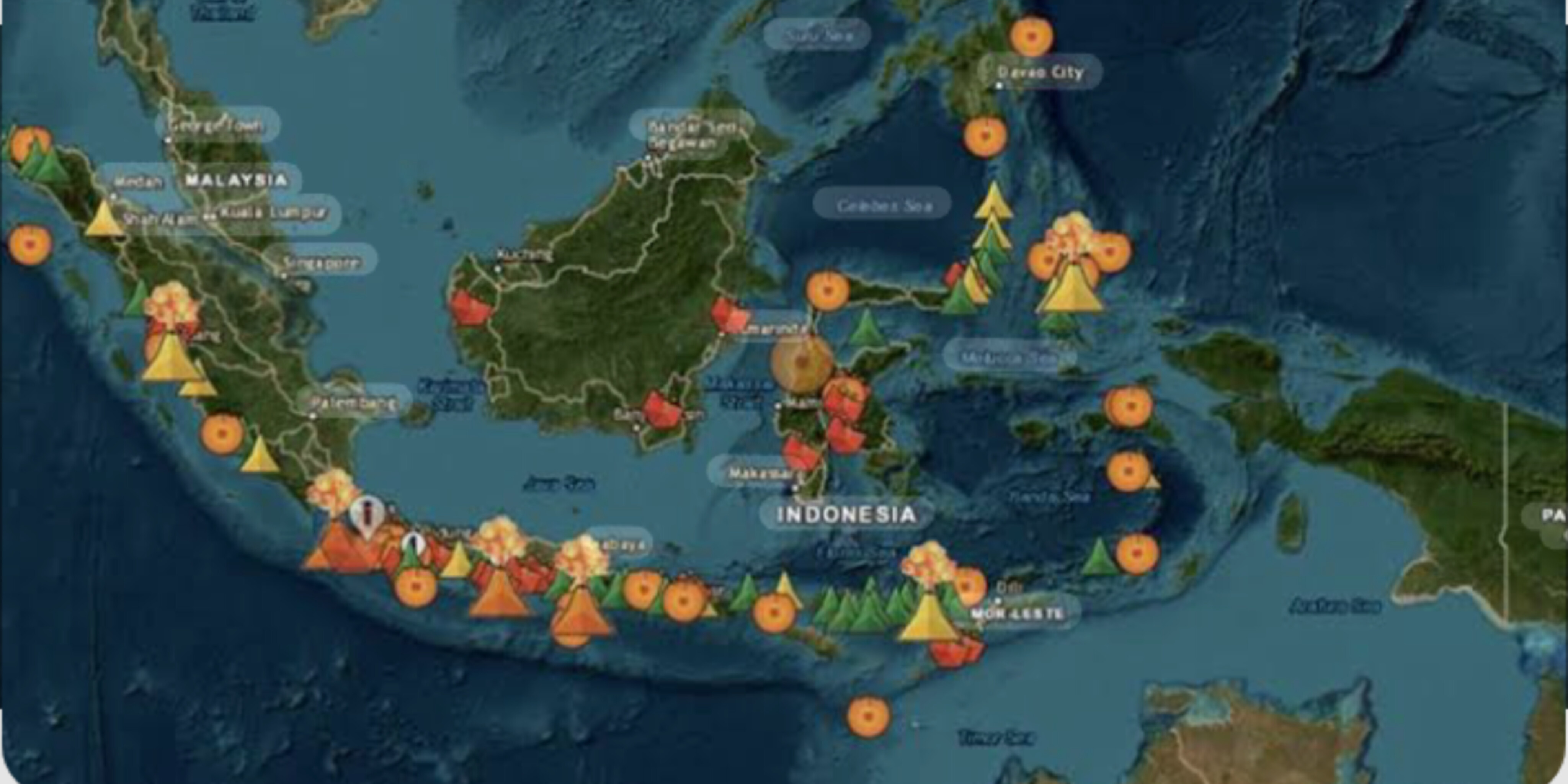7 Gunung Api Aktif di Indonesia Mengalami Erupsi, PVMBG Imbau Warga Waspada