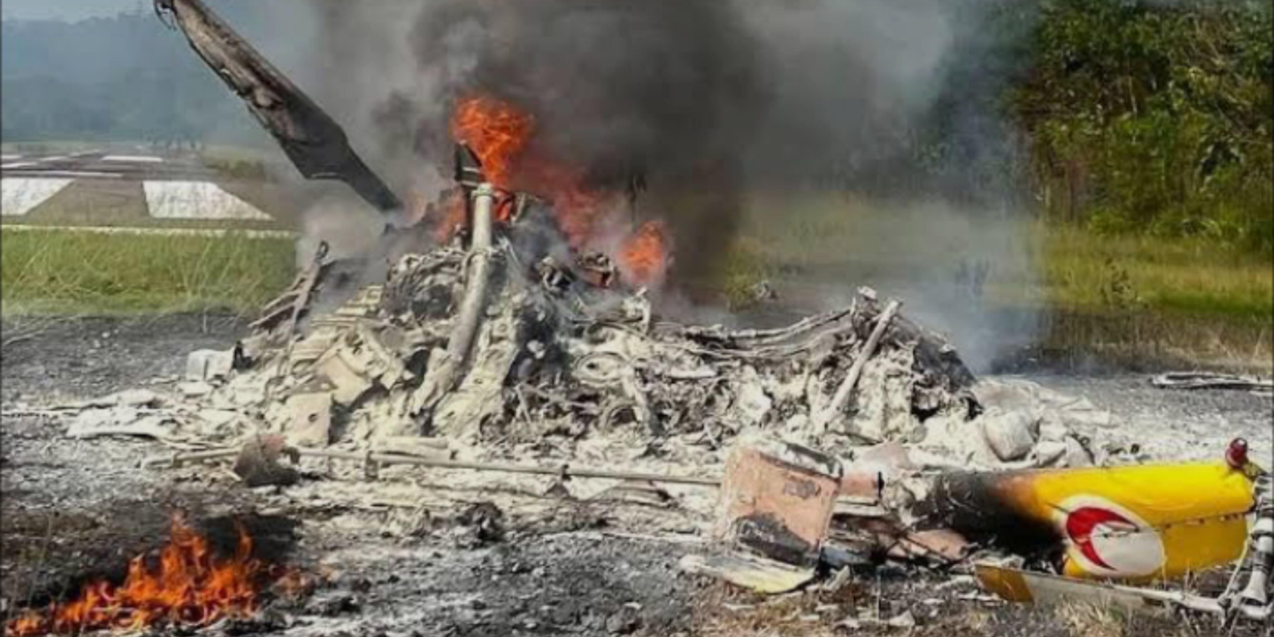 Helikopter Medis Jatuh di Sarawak, Lima Orang Tewas Termasuk Tenaga Kesehatan