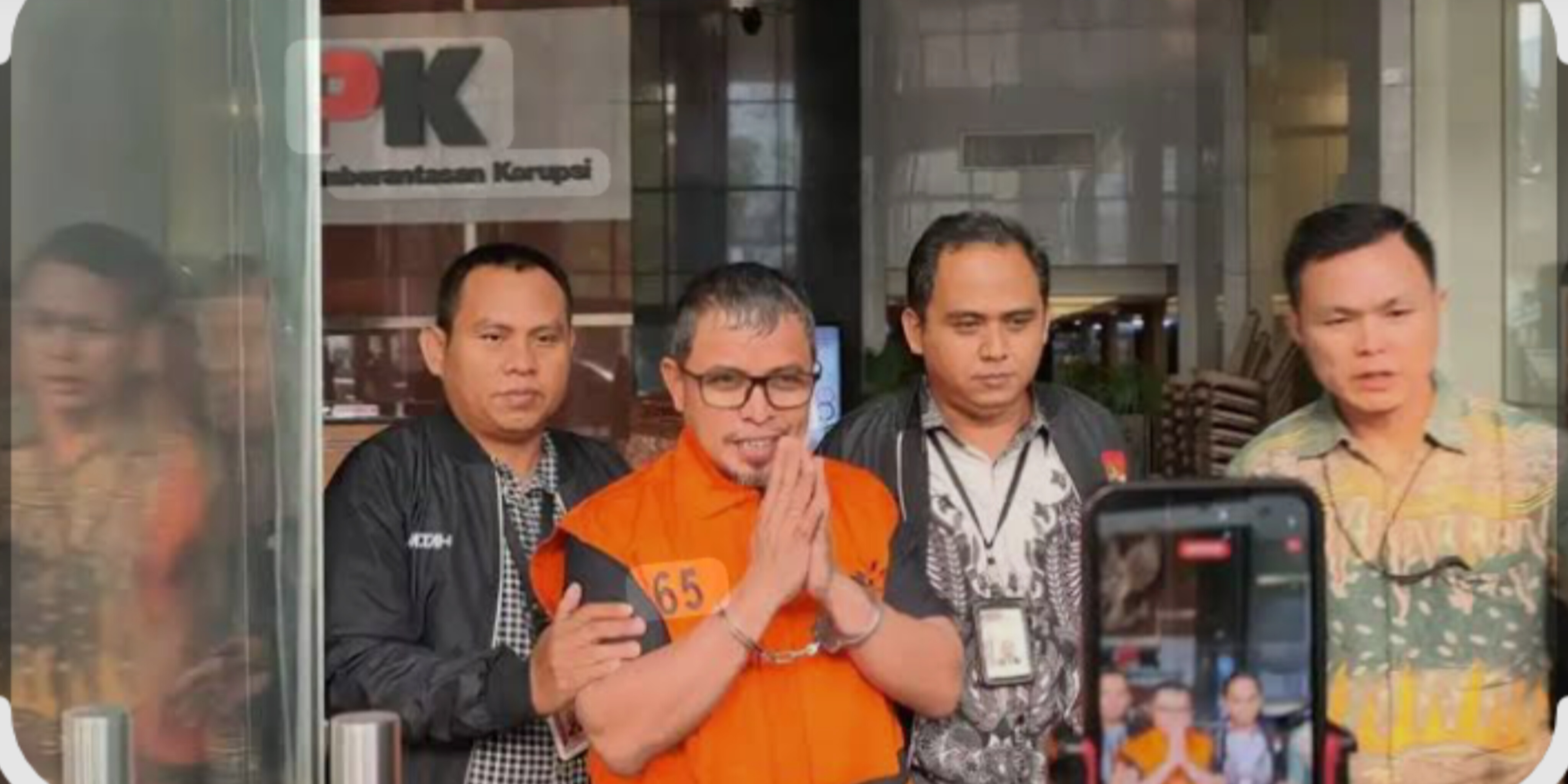 Bupati Bolmut Sirajudin Lasena Resmi Ditahan KPK Terkait Dugaan Korupsi Proyek PUPR