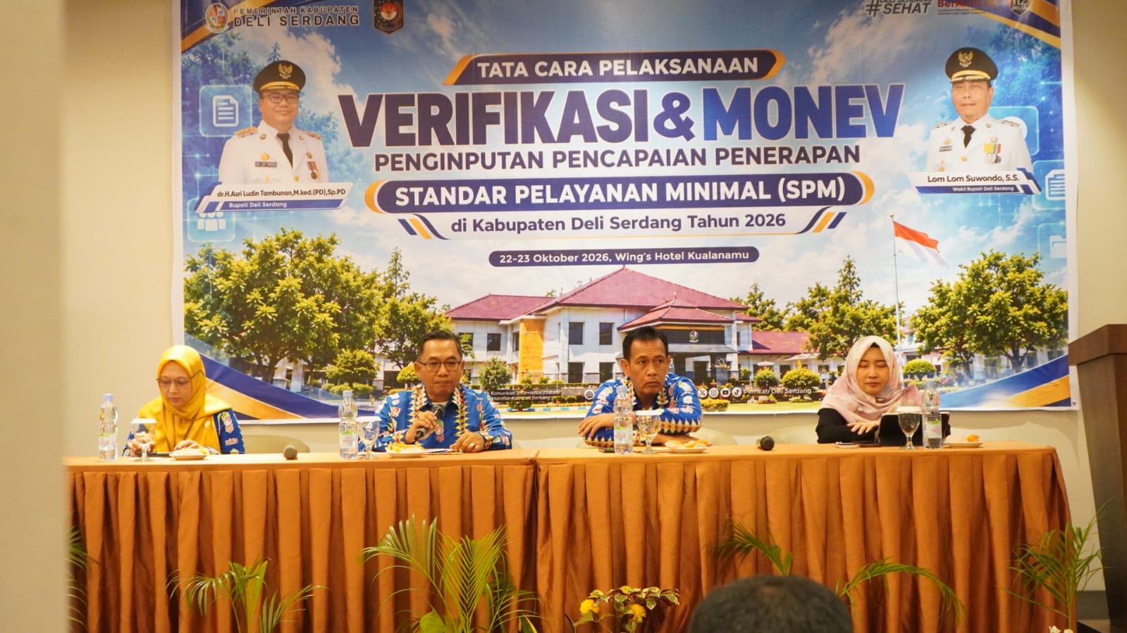 Pemkab Deli Serdang Perkuat Akurasi Data Pencapaian SPM